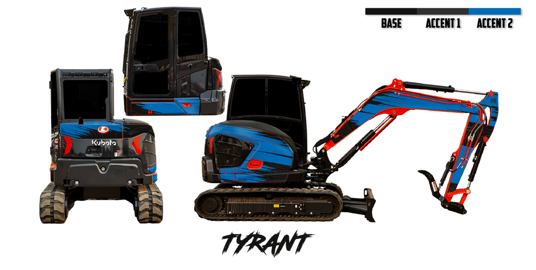 Kubota U55-5 Wrap Kits