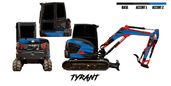 Kubota U55-5 Wrap Kits