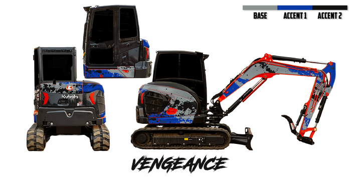 Kubota U55-5 Wrap Kits