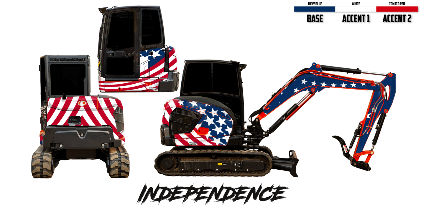 Kubota KX040-5 Wrap Kits