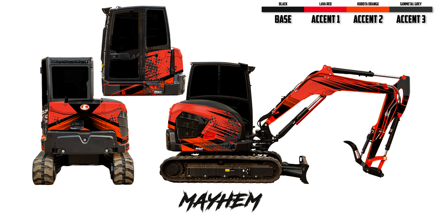 Kubota KX040-5 Wrap Kits