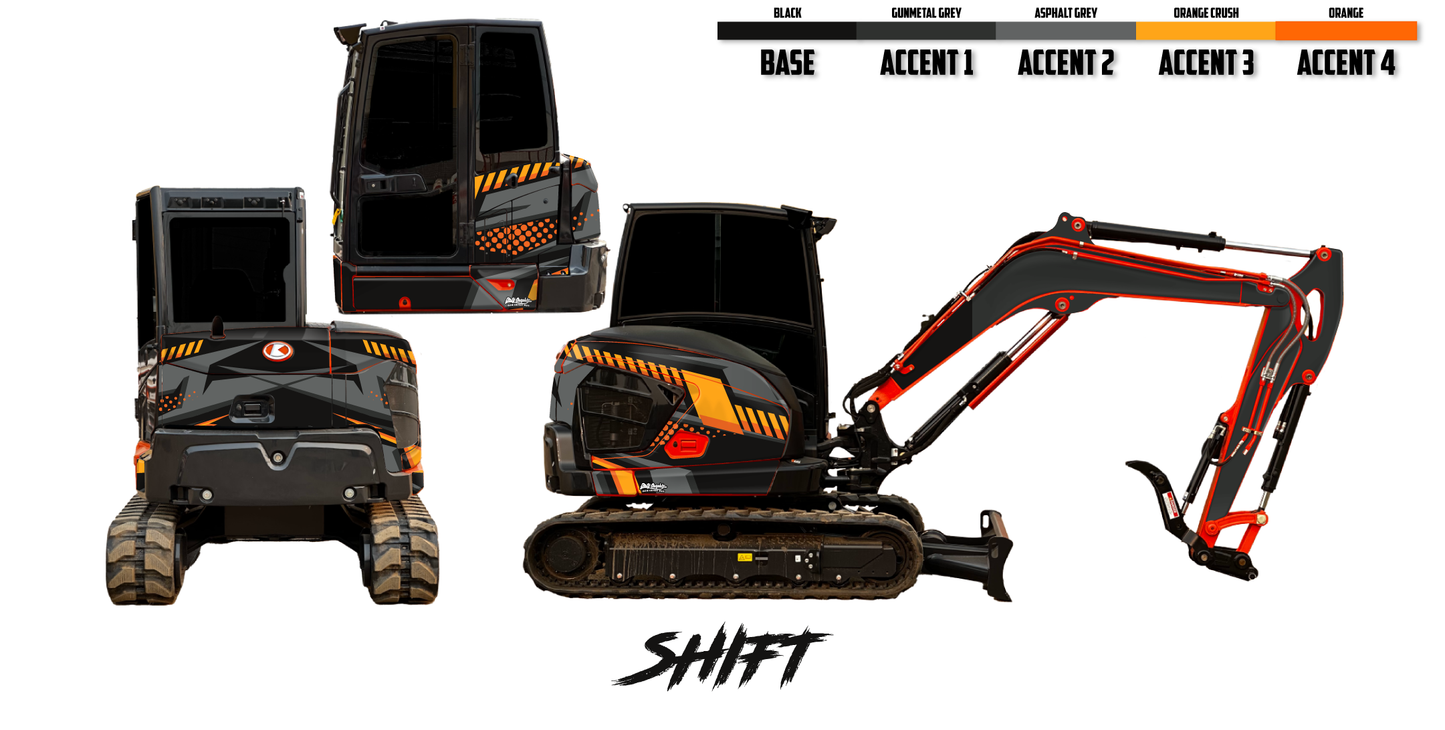 Kubota KX040-5 Wrap Kits