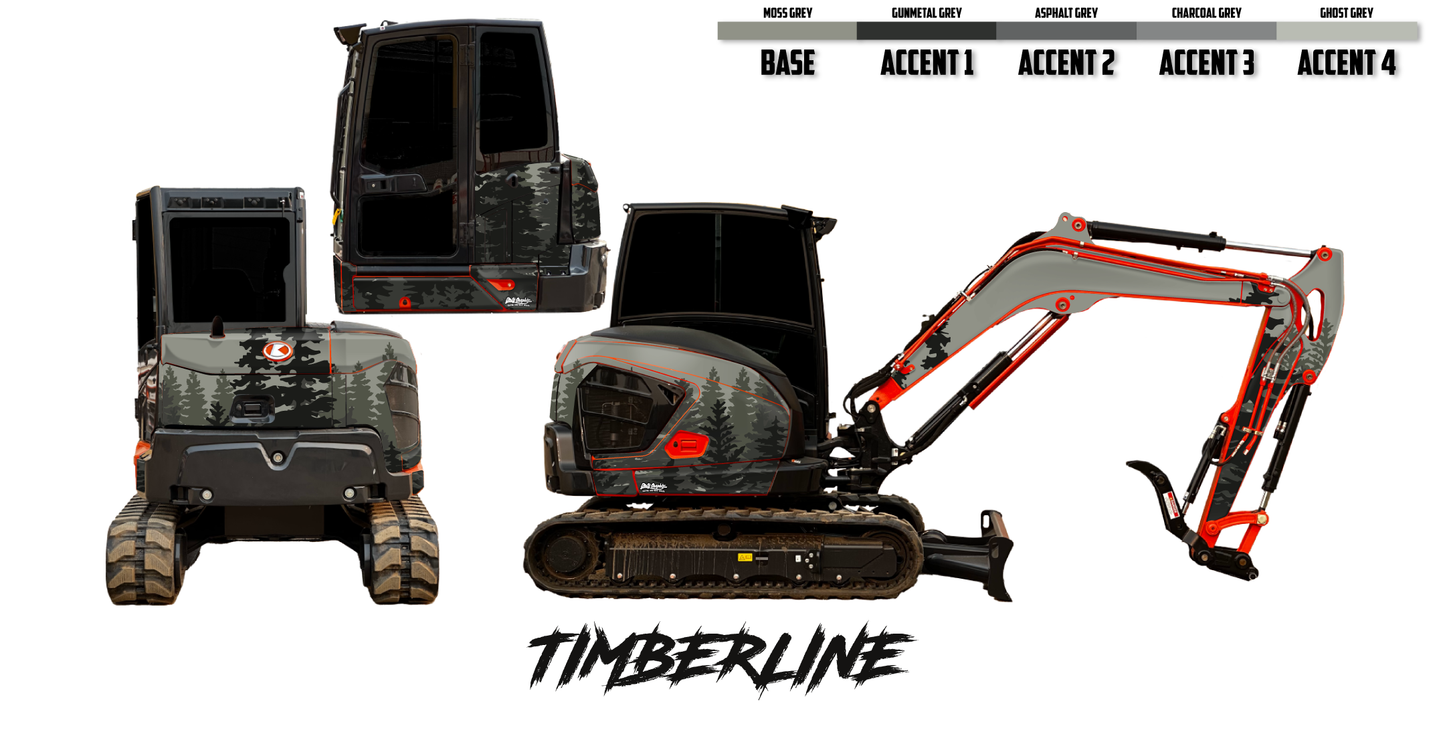 Kubota KX040-5 Wrap Kits