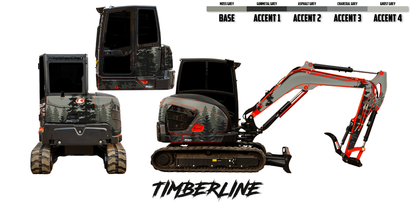 Kubota KX040-5 Wrap Kits