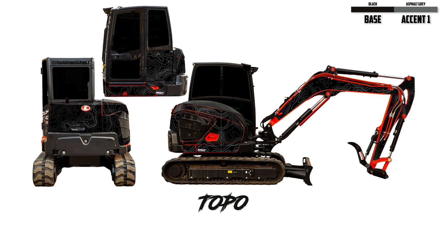 Kubota KX040-5 Wrap Kits
