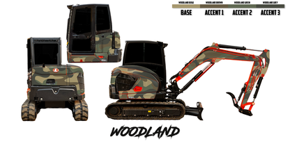 Kubota KX040-5 Wrap Kits