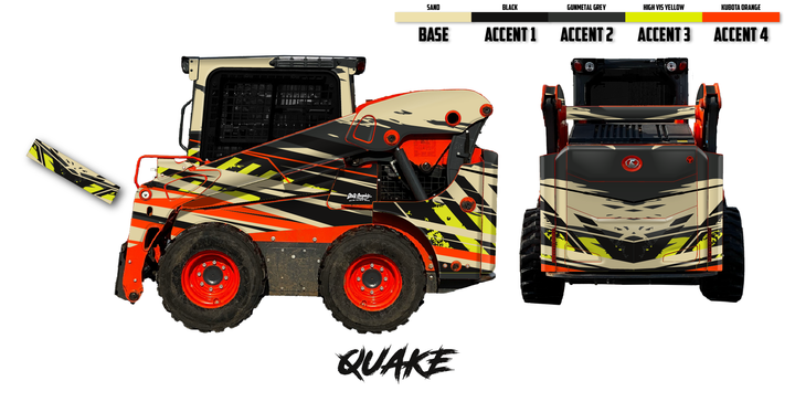 Kubota SSV75 Wrap Kits