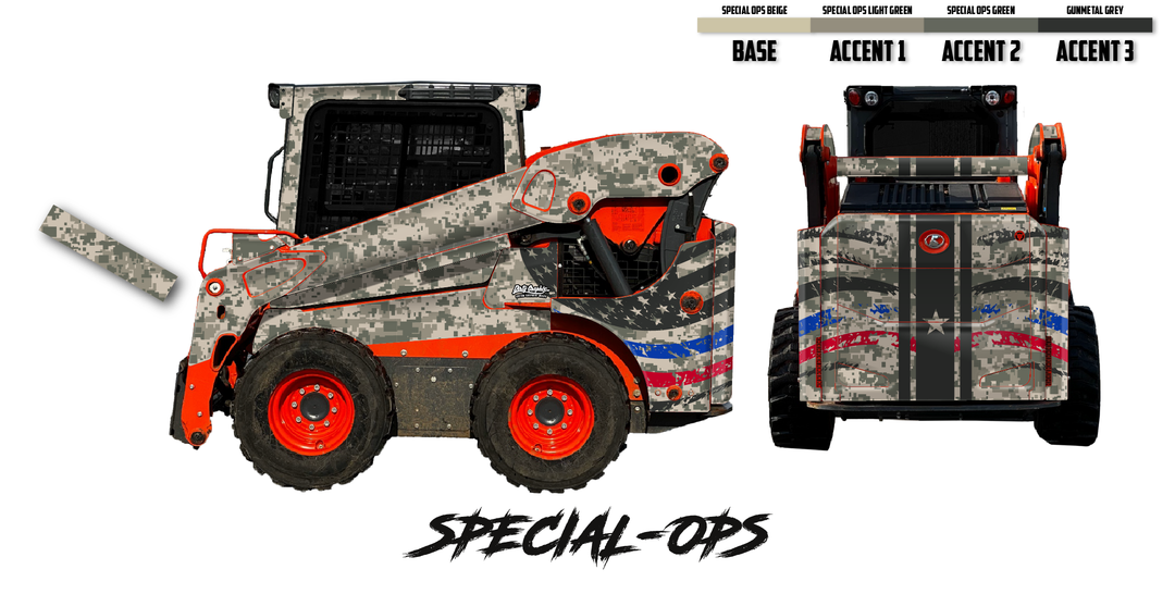Kubota SSV75 Wrap Kits