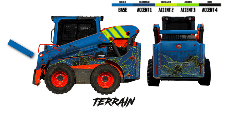 Kubota SSV75 Wrap Kits