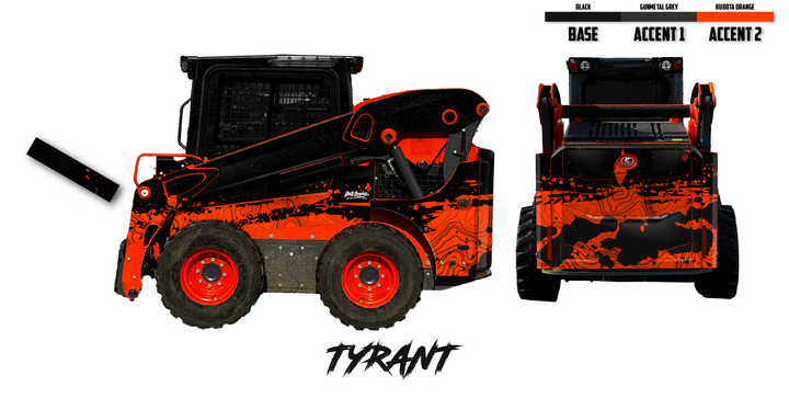 Kubota SSV75 Wrap Kits