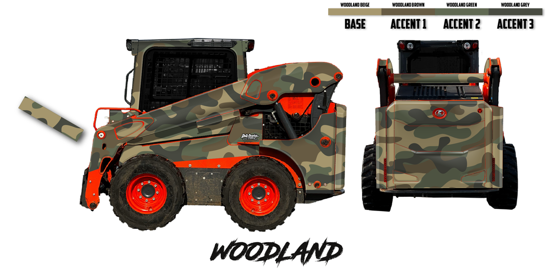 Kubota SSV75 Wrap Kits