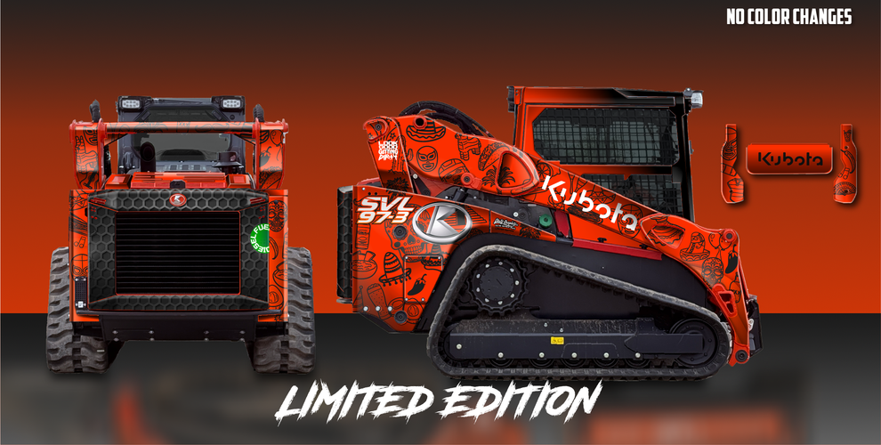 Kubota SVL97-3 Wrap Kits – Dirty Graphix