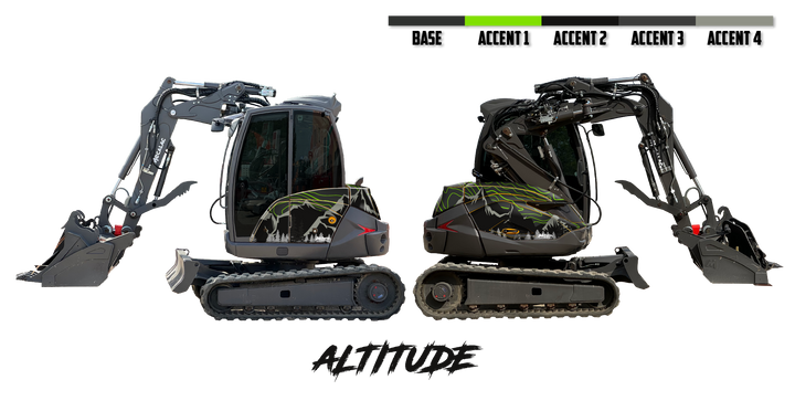 Mecalac 6MCR Wrap Kits