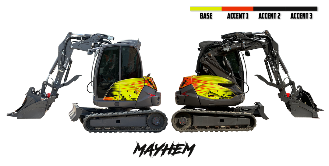 Mecalac 6MCR Wrap Kits