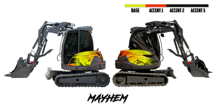 Mecalac 6MCR Wrap Kits