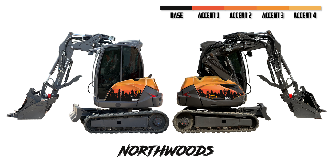 Mecalac 6MCR Wrap Kits
