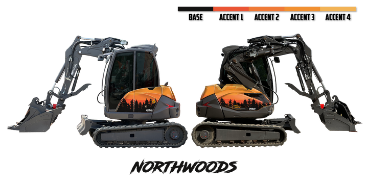 Mecalac 6MCR Wrap Kits