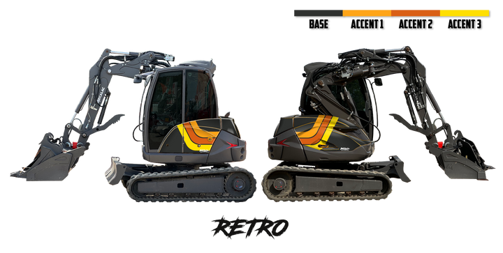Mecalac 6MCR Wrap Kits