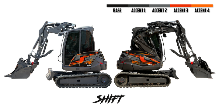 Mecalac 6MCR Wrap Kits