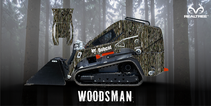 "Woodsman" - Bobcat Special Edition Wrap Kits Dirty Graphix