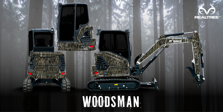 "Woodsman" - Bobcat Special Edition Wrap Kits Dirty Graphix