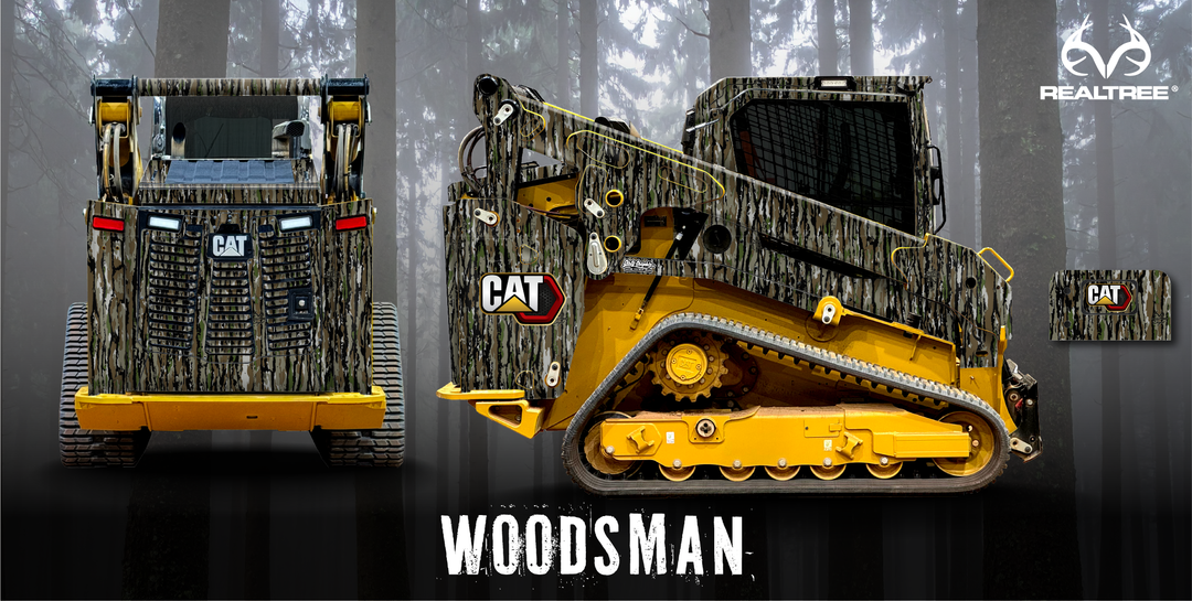 "Woodsman" - CAT Special Edition Wrap Kits Dirty Graphix
