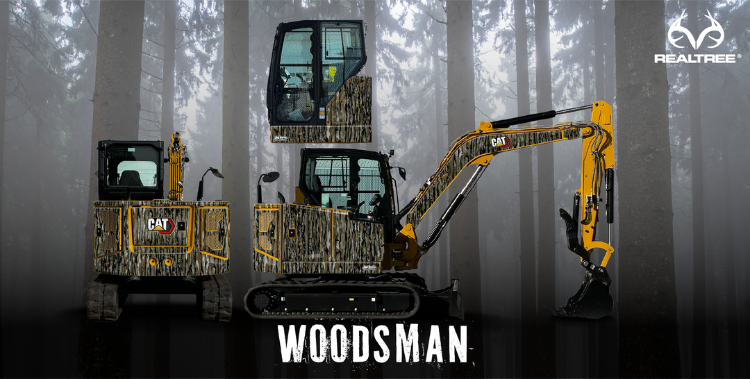 "Woodsman" - CAT Special Edition Wrap Kits Dirty Graphix