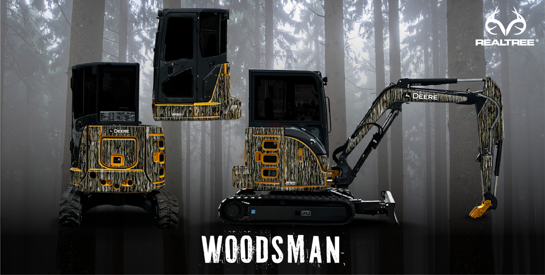 "Woodsman" - Deere Special Edition Wrap Kits Dirty Graphix