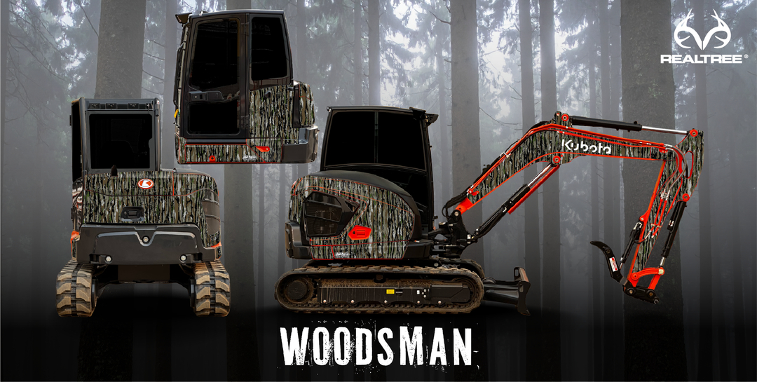 "Woodsman" - Kubota Special Edition Wrap Kits Dirty Graphix