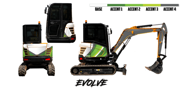 Sany SY35U Wrap Kits