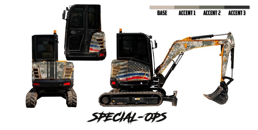 Sany SY35U Wrap Kits