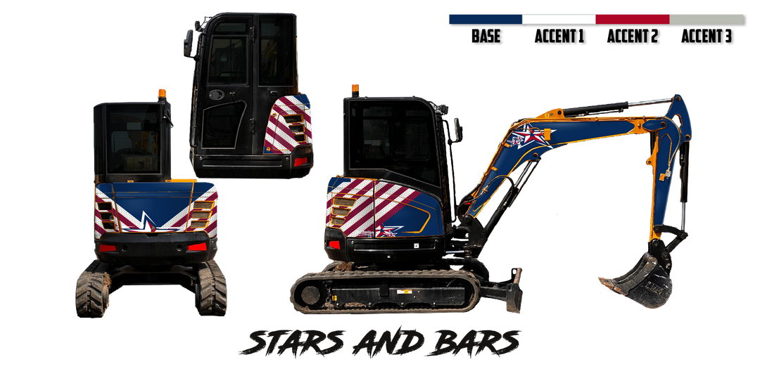 Sany SY35U Wrap Kits – Dirty Graphix