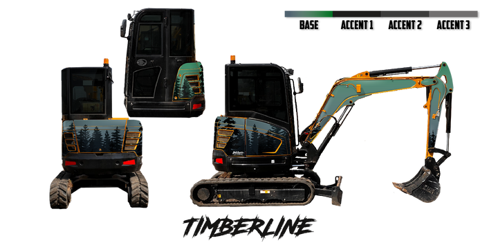 Sany SY35U Wrap Kits