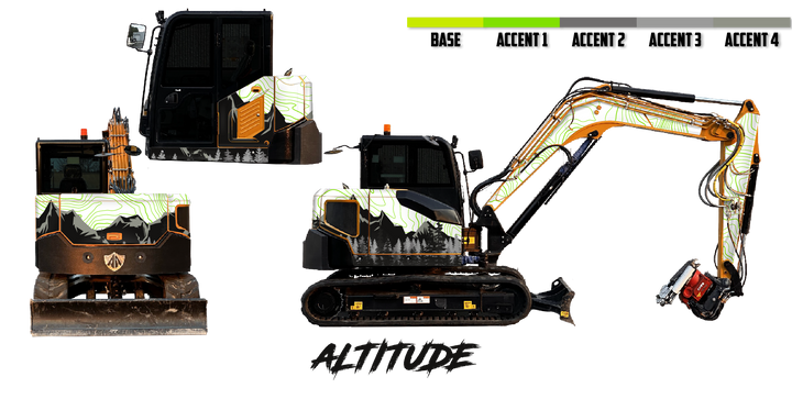 Sany SY80U Wrap Kits