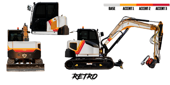 Sany SY80U Wrap Kits