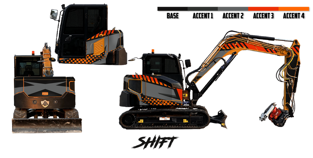 Sany SY80U Wrap Kits