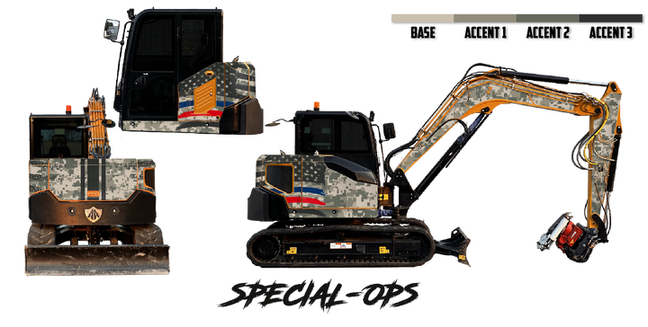 Sany SY80U Wrap Kits