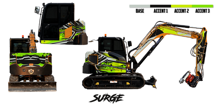 Sany SY80U Wrap Kits