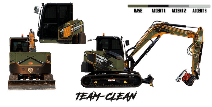 Sany SY80U Wrap Kits
