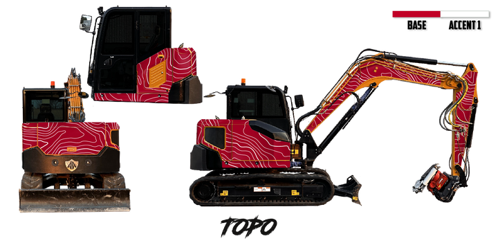 Sany SY80U Wrap Kits