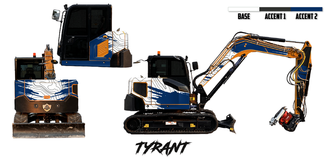 Sany SY80U Wrap Kits