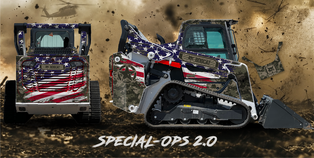 SPECIAL OPS 2.0 - Bobcat Limited Edition Wrap Kits Dirty Graphix