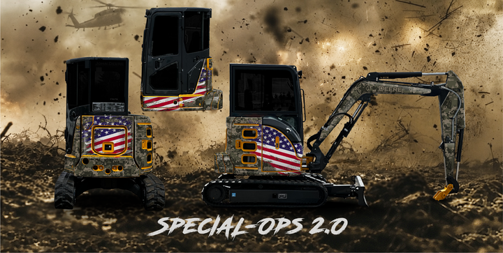 SPECIAL OPS 2.0 - Deere Limited Edition Wrap Kits Dirty Graphix