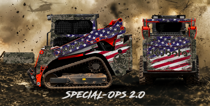 SPECIAL OPS 2.0 - Kubota Limited Edition Wrap Kits Dirty Graphix