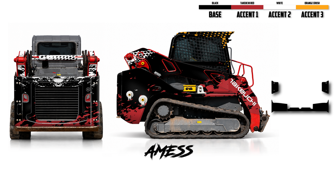 Takeuchi TL10V2 Wrap Kits Dirty Graphix