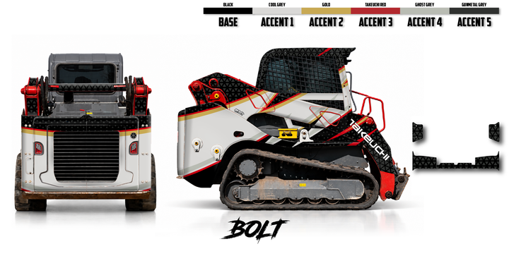 Takeuchi TL10V2 Wrap Kits Dirty Graphix