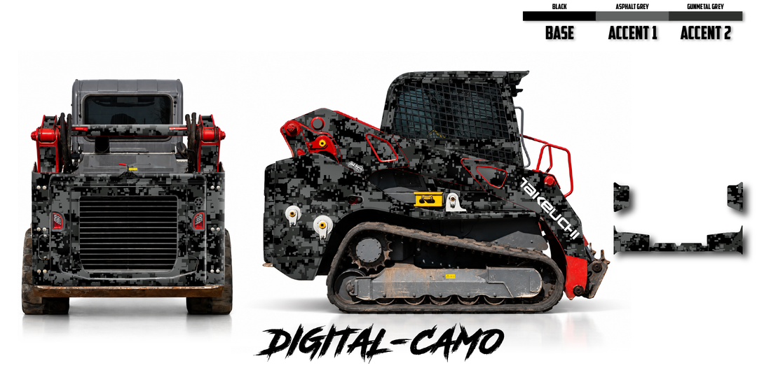 Takeuchi TL10V2 Wrap Kits Dirty Graphix