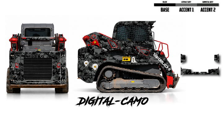 Takeuchi TL10V2 Wrap Kits Dirty Graphix
