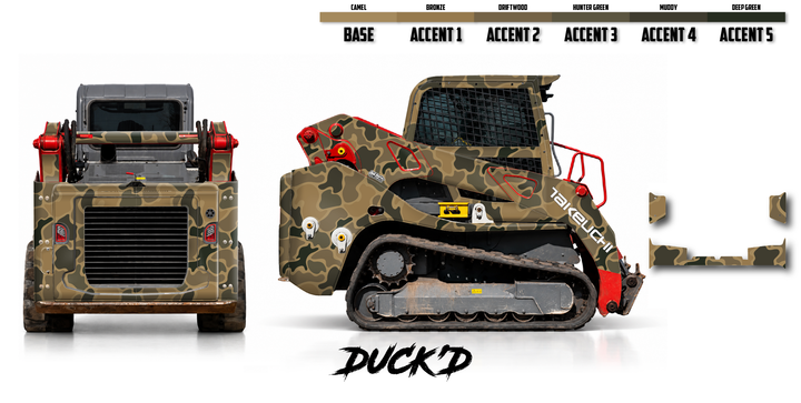 Takeuchi TL10V2 Wrap Kits Dirty Graphix