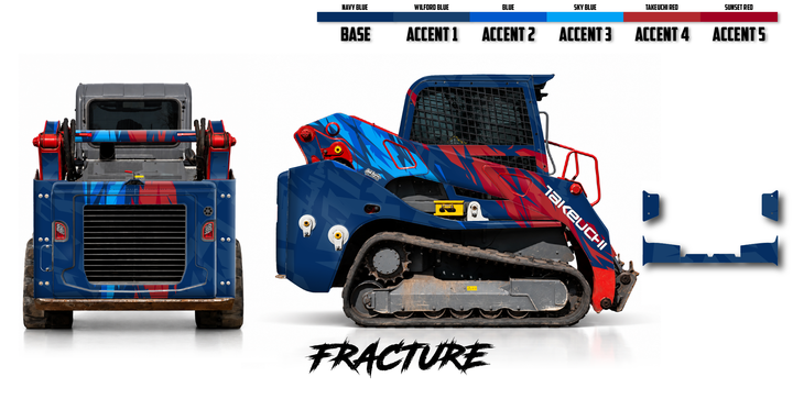 Takeuchi TL10V2 Wrap Kits Dirty Graphix